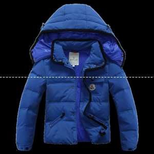 モンクレール MONCLER 201314秋冬新作 ダウンジャケット 子供用 青色