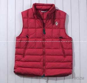 モンクレール モンクレー MONCLER メンズ ダウンベスト 赤