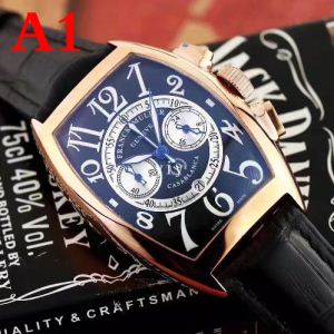 期間限定セール FRANCK MULLER フランクミュラー 2色可選 大胆なデザイン男性用腕時計 18ＳＳ美品