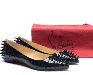 お買得CHRISTIAN LOUBOUTIN2020SS ローヒール クリスチャンルブタン