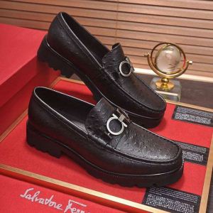 最も目立ったブランド新品サルヴァトーレフェラガモ FERRAGAMO ビジネスシューズ 色可選