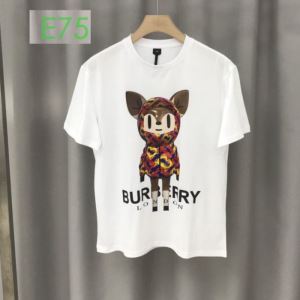 半袖Tシャツ 高級感のある素材 2色可選 バーバリー一番手に入れやすい BURBERRY 2020年春限定