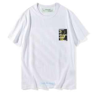 2色可選 OffWhite オフホワイト 2020年人気満々のブランド 半袖Tシャツ 流行の注目ブランド