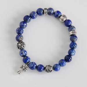 ★新作セール2020CHROME HEARTS クロムハーツ 春夏シルバー925 ビーズブレスレット天然石