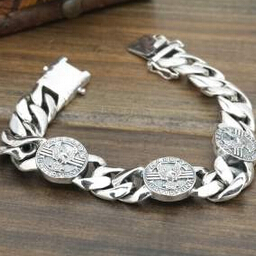 デザイン性に溢れる　2020 CHROME HEARTS クロムハーツ シルバー925 ブレスレット
