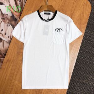 普段見ないデザインばかり シャネル 2色可選 CHANEL 程よい最新作 半袖Tシャツ 春夏コレクション新品