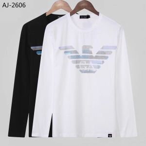 売上ランキング1位 アルマーニ ARMANI 2020人気の主流アイテム 長袖Tシャツ 3色可選
