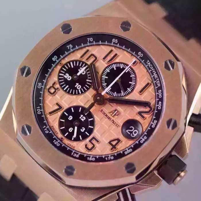 大人の個性を。2020 AUDEMARS PIGUET オーデマ ピゲ 3126ムーブメント 6針クロノグラフ 日付表示 男性用腕時計