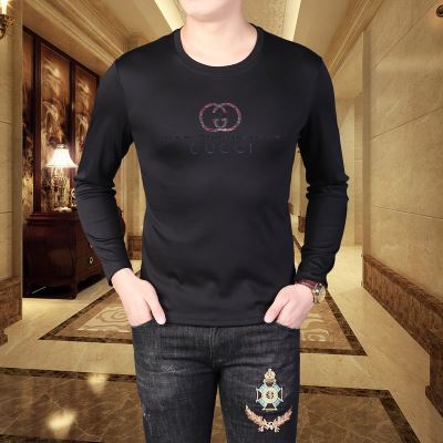 2020ss グッチ ロングTシャツ ラウンドネック