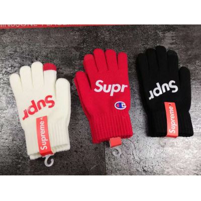 シュプリーム Supreme x Champion 手袋 グローブズ