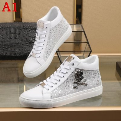 カジュアルシューズ/スニーカー フィリッププレイン PHILIPP PLEIN 今年も人気 完売必須