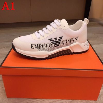 カジュアルシューズ/スニーカー アルマーニ ARMANI 数に限りがある 日本即完売予想