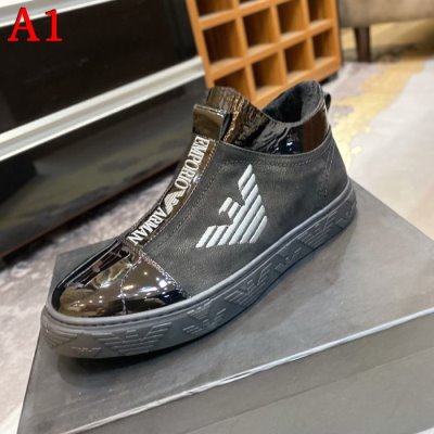 カジュアルシューズ/スニーカー アルマーニ ARMANI 今年も人気 足下注目してくれる
