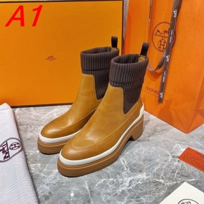 HERMES エルメス ブーツ 人気確定 ADAC