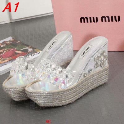 MIU MIU (ミュウミュウ) サンダル/ミュール 販売店舗限定モデル AS