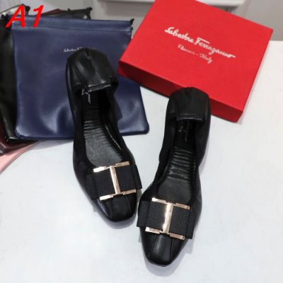 FERRAGAMO サルヴァトーレ フェラガモ ローヒール オンライン限定 AO