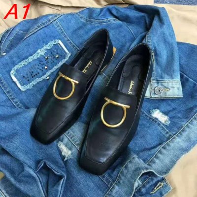 FERRAGAMO サルヴァトーレ フェラガモ ローヒール 販売店舗限定モデル ...