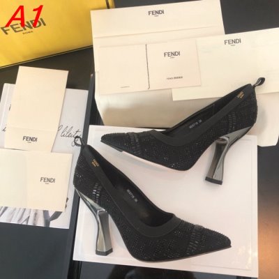 FENDI フェンデイ パンプス 愛用ブランド ABAH