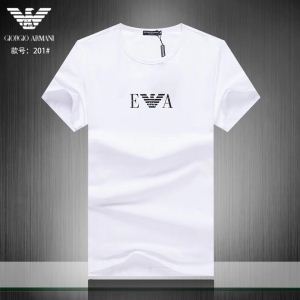 大人の余裕が漂う 知的な雰囲気夏着物 ARMANI アルマーニ 半袖Tシャツ 4色可選