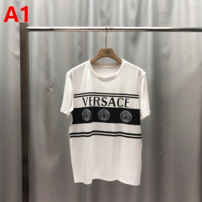 VERSACE ヴェルサーチェ 安心買える 2021SS 半袖Tシャツ S*M*L*XL*XXL