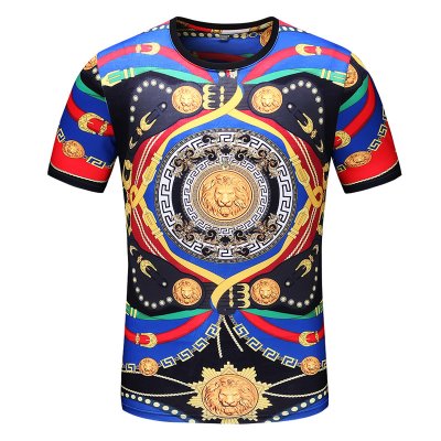 VERSACE ヴェルサーチェ 保温性が高く手触りもよい 2021SS 半袖Tシャツ M*L*XL*XXL*3XL