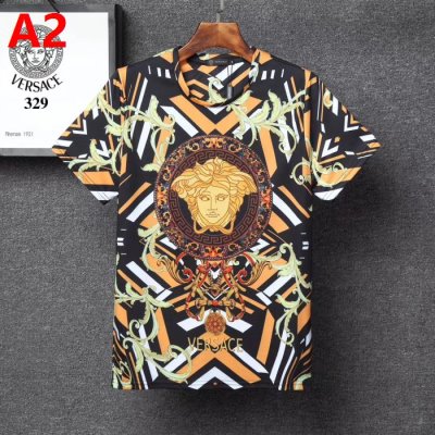 VERSACE ヴェルサーチェ 大特価?気質修身 2021SS 半袖Tシャツ M*L*XL*XXL*3XL