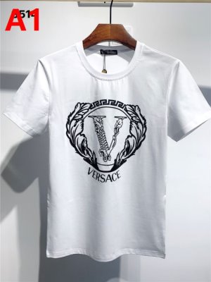 VERSACE ヴェルサーチェ 一味違うケーブル編みが魅力満点 2021SS 半袖Tシャツ M*L*XL*XXL*3XL