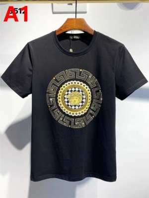 VERSACE ヴェルサーチェ 欧米韓流/雑誌 2021SS 半袖Tシャツ M*L*XL*XXL*3XL