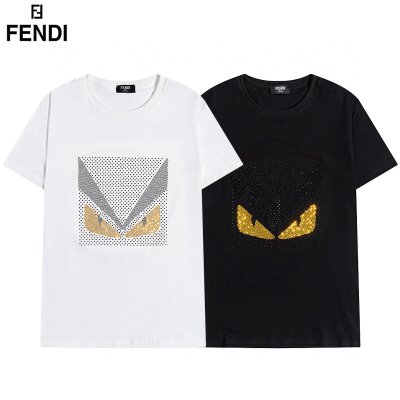 FENDI フェンデイ 大特価?気質修身 2021SS 半袖Tシャツ S*M*L*XL*XXL
