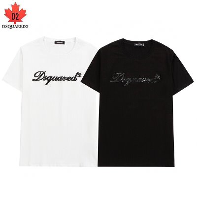 DSQUARED2 ディースクエアード 今年も人気 2021SS 半袖Tシャツ M*L*XL*XXL