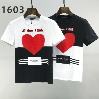DOLCE＆GABBANA ドルチェ＆ガッバーナ 高級感溢れるデザイン 2021SS 半袖Tシャツ M*L*XL*2XL*3XL