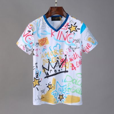 DOLCE＆GABBANA ドルチェ＆ガッバーナ ◆モデル愛用◆ 2021SS 半袖Tシャツ M*L*XL*2XL*3XL
