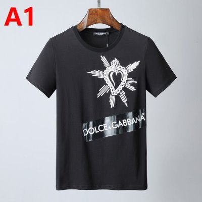 DOLCE＆GABBANA ドルチェ＆ガッバーナ 欧米韓流/雑誌 2021SS 半袖Tシャツ M*L*XL*2XL*3XL