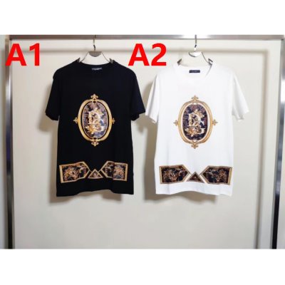 DOLCE＆GABBANA ドルチェ＆ガッバーナ お買得 2021SS 半袖Tシャツ M*L*XL*2XL*3XL