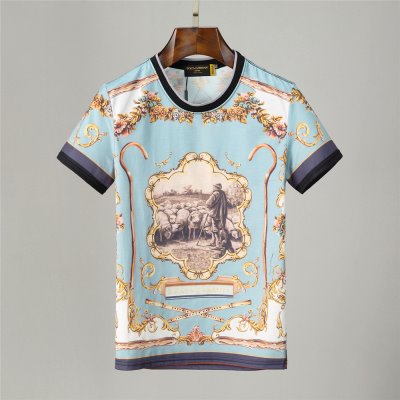 DOLCE＆GABBANA ドルチェ＆ガッバーナ 愛用ブランド 2021SS 半袖Tシャツ M*L*XL*2XL*3XL
