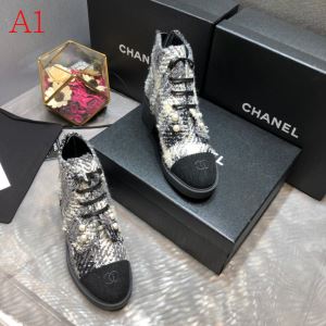 レザーブーツ 今季トレンド抜け感新品 2色可選 シャネル 202020秋冬取り入れやすい CHANEL 支持率が高い秋冬最新作