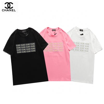 CHANEL シャネル 2021SS 半袖Tシャツ 抜群の雰囲気が作れる! S*M*L*XL*XXL