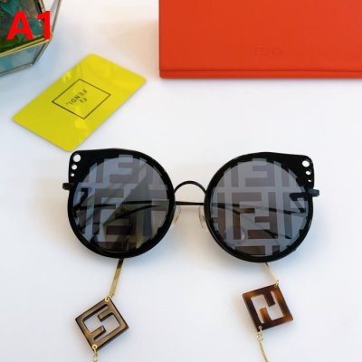 FENDI フェンデイ サングラス/眼鏡/メガネ/透明サングラス·眼鏡のフレーム プレゼントに