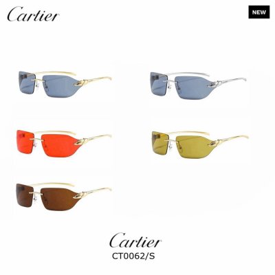 CARTIER カルティエ サングラス/眼鏡/メガネ/透明サングラス·眼鏡のフレーム 超レア 新入荷