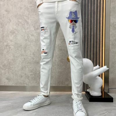 FENDI フェンデイ デニムパンツ/ジーンズ 高級感溢れる28*29*30*32*34*36*38