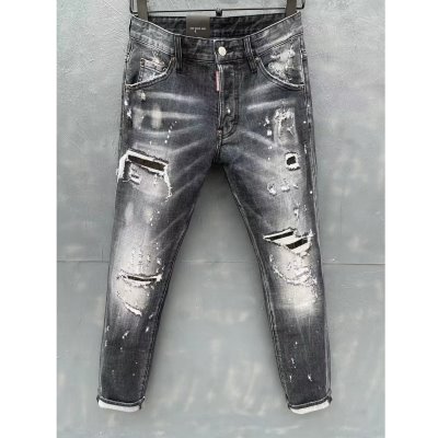 DSQUARED2 ディースクエアード デニムパンツ/ジーンズ 足下注目してくれる44*46*48*50*52*54