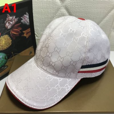 調節可能 GUCCI グッチ キャップ/帽子 ポリエステル