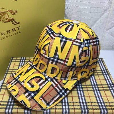 調節可能 BURBERRY (バーバリー) キャップ/帽子 保温性が高く手触りもよい