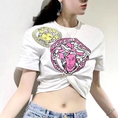 VERSACE ヴェルサーチ 半袖Tシャツ 人気激売れ新作