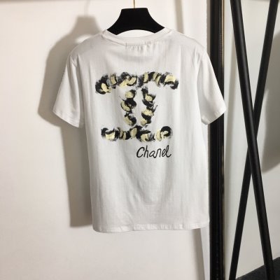 CHANEL シャネル 半袖Tシャツ 欧米韓流/雑誌シリーズ