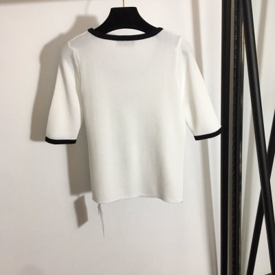 CHANEL シャネル 半袖Tシャツ 一味違うケーブル編みが魅力満点