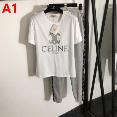 CELINE セリーヌ 半袖上下セット お買得