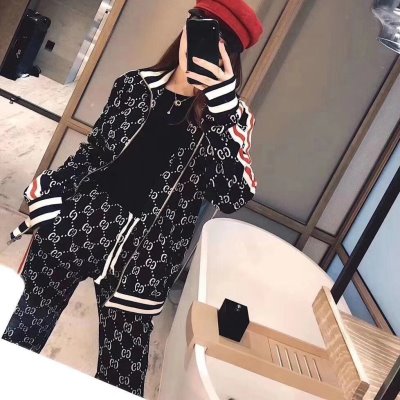 GUCCI グッチ スポーツウェア/上下セット 保温性が高く手触りもよい