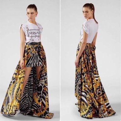 VERSACE ヴェルサーチェ ワンピース 抜群の雰囲気が作れる!