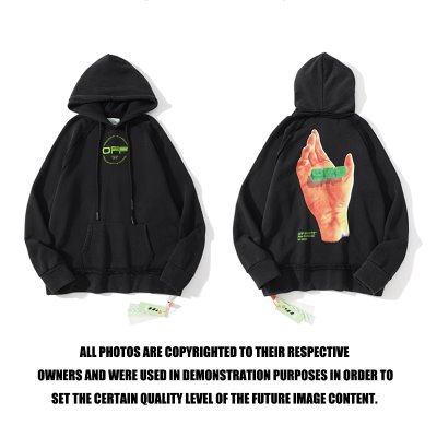 OFF-WHITE オフホワイト 柔らか パーカー S*M*L*XL*XXL
